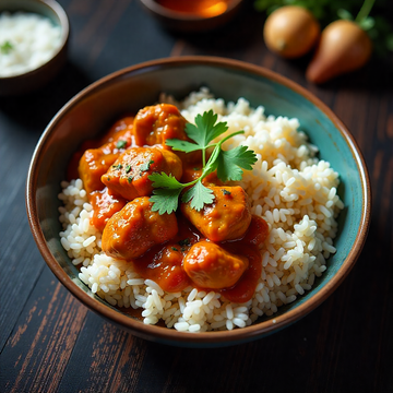 Chicken Tikka Masala with Rice